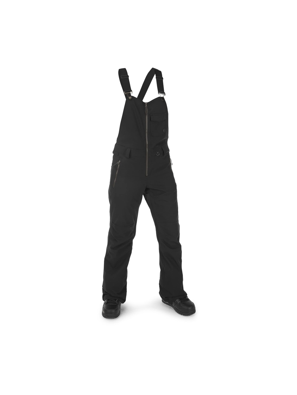 Volcom Women's Swift Bib Overall Black XL